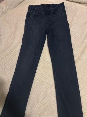 Liverpool Jeans Company Women's Dark Blue Straight Leg Pants